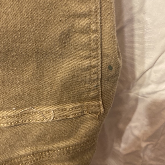 Ladies beige Urban Heritage jeans see pics green marks size 30 - Picture 7 of 8